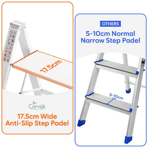 Buy Premium Aluminium Kitchen Ladder/ Step Stool Online