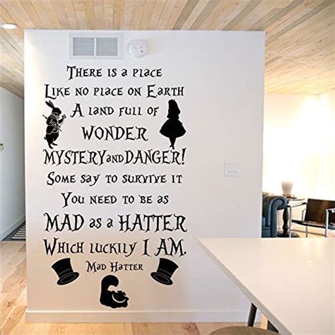 Buy Gadgets Wrap There is a Place Alice in Wonderland Wall Art Vinyl ...