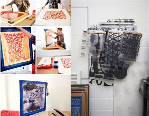 Image result for Silk Screen Printing Lesson