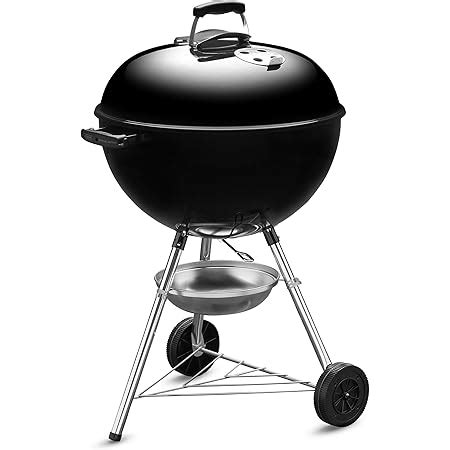 Weber 57Cm Compact W/Therm Blk Asla Charcoal Grill (Black), Free ...