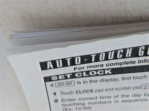 Image result for How to Set Time On Sharp Carousel Microwave