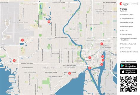 Map Of Downtown Tampa Florida