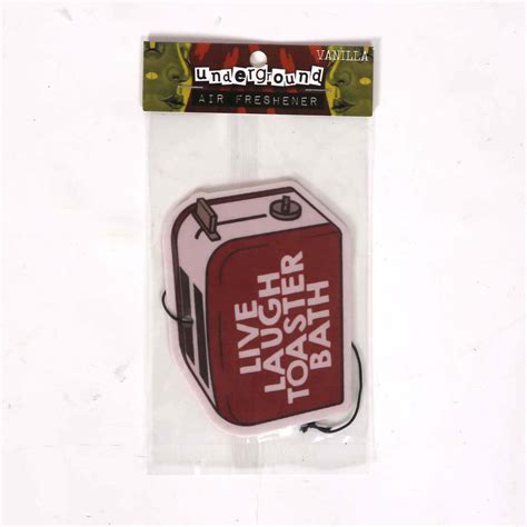 Live Laugh Toaster Bath Air Freshener | The Original Underground