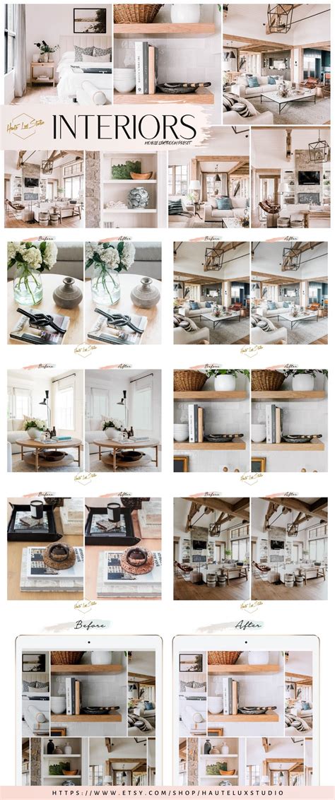 10 Interior Mobile Lightroom Presets Hygge Presets White Preset, Real ...