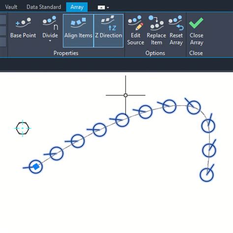 AutoCAD Array How to Select Single Object 的图像结果