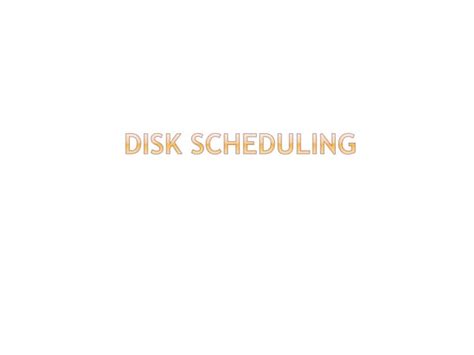 Image result for Disk Scheduling Algorithm in Operating System