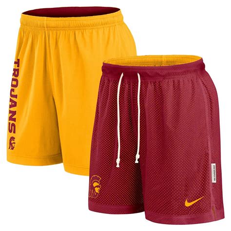 Men's Nike Cardinal/Gold USC Trojans Courtside Standard Issue Dri-FIT ...