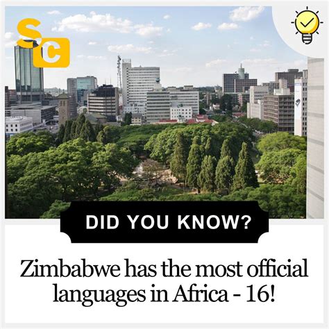Zimbabwe is the world leader in official languages | Show Up ...