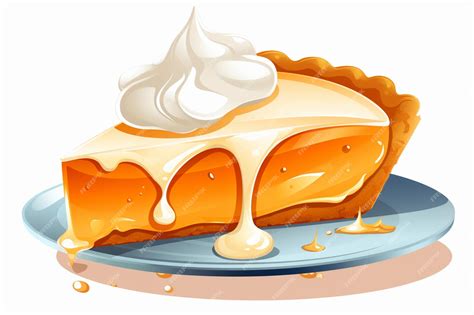 A pumpkin pie clipart with a slice being pumpkin clip art image ...