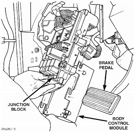 Body Control Module 1999 Dodge Caravan 3.0 Engine 的图像结果