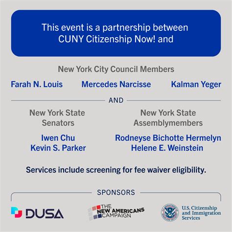 CUNY Citizenship Now! | 🎉 Don't miss out! 🗽 Our "Become a Citizen ...