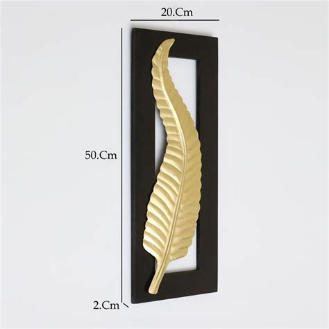 Buy VEDAS Vantara Metal Leaf Wall Accent from Vedas at just INR 2299.0