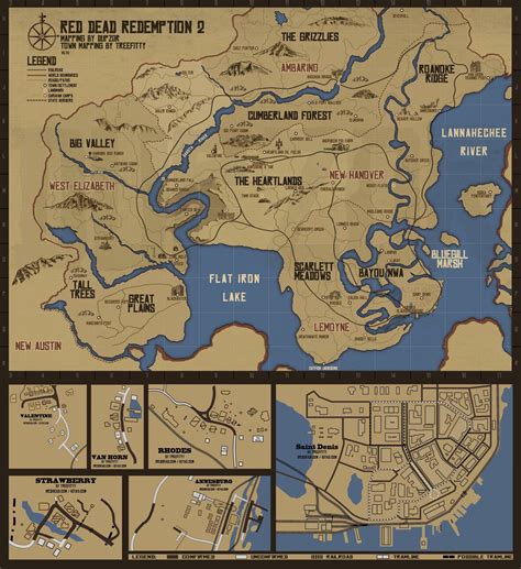 Image result for RDR2 All Animals Map