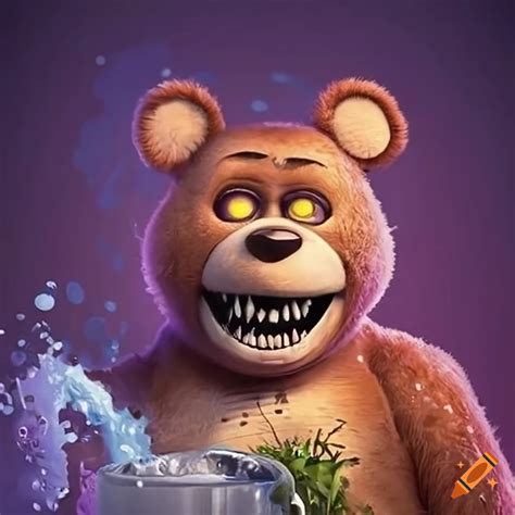 Cartoon Bear Scary The Tale Of The Terrifying Teddy Bear | Scary Story