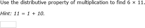 Image result for Distributive Property 4th Grade Math Using 4 Digit Numbers