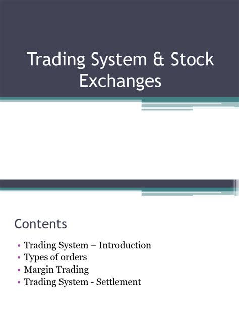 Image result for Trading System