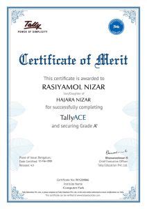 Tally ACE with Tally Certification