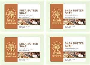 Buy Meribana Khadi Moisturizing Shea Butter Bar Soaps Softens ...