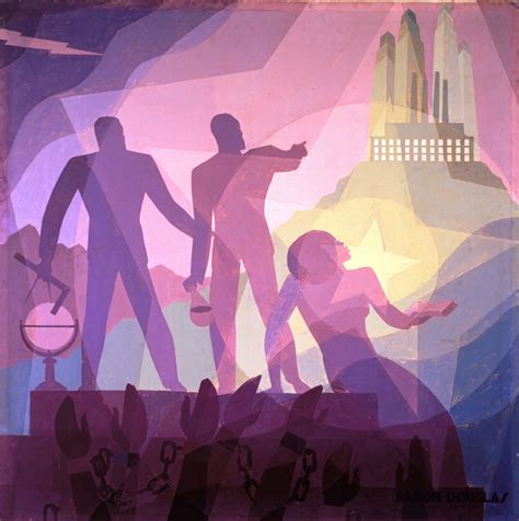 Aspiration by Aaron Douglas | Obelisk Art History