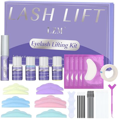 Amazon.com: Lash Lift Kit Perm Kit - LZM Eye Lash Lifting Kit, Brow ...