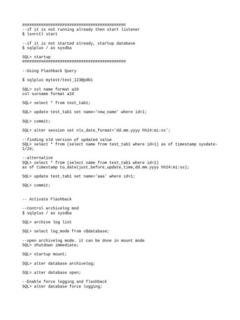 Check When Database Was Flash Back 的图像结果