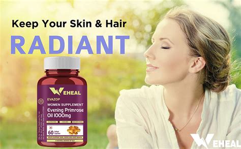 Buy Weheal Evening Primrose Oil 1000MG- Women's Health (60 Softgel ...