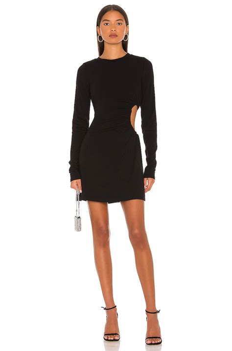 AFRM Marlowe Dress in Noir | REVOLVE