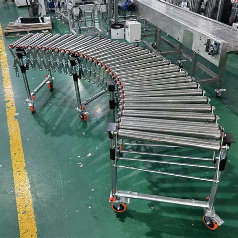 BIFA Flexible Roller Conveyor System for truck unloading - Bifa Conveyor