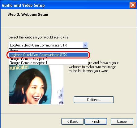 Using Windows Live Messenger with your QuickCam Communicate STX ...