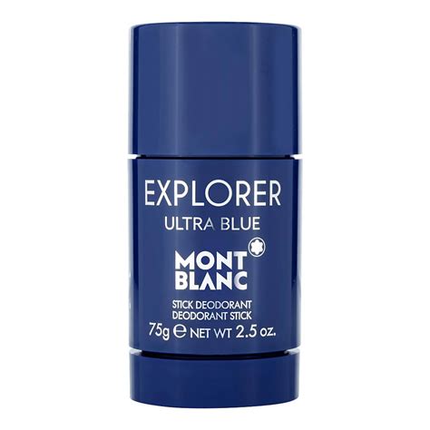 Montblanc Explorer Ultra Blue Deodorant Stick Online at Belvish