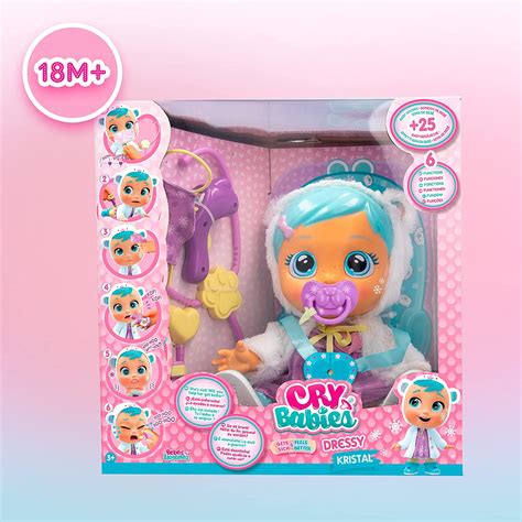 Imc Toys Cry Babies Dressy Kristal - StarAndDaisy