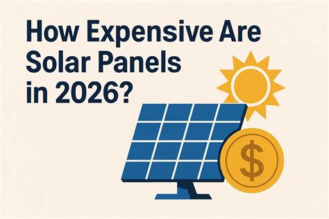 How Expensive Are Solar Panels in 2026? Is Now the Right Time to Invest ...