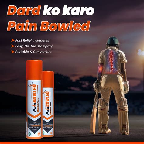 Pain Bowled Spray | Instant Relief for Muscle & Joint Pain – Sehatokart