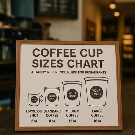Coffee Cup Sizes Chart: Serve Smarter, Brand Better