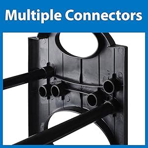 TNT THE NEXT TREND Premium 4 Shelf Plastic and Steel Shoe/Chappal/Book ...