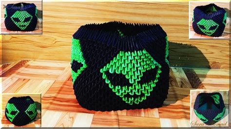 Image result for 3D Origami Box Tutorial