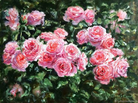 Rose Garden Painting