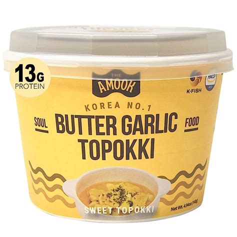 Buy Samjin Amook Tteokbokki Fish Cake & Rice Cakes (Butter Garlic ...