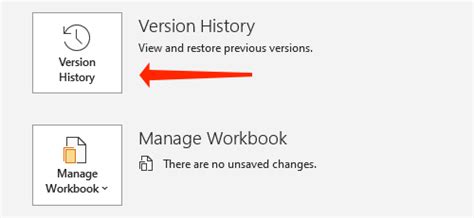 Image result for How to Click Version History in Excel