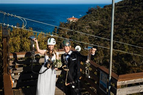 Catalina Island Company invites couples to zip line into marriage