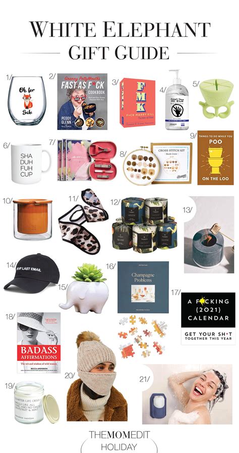 Funny White Elephant Gift Exchange Ideas The 60 Best White Elephant