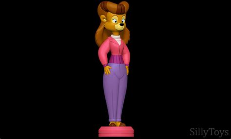 Rebecca Cunningham - TaleSpin 3D Model by SillyToys
