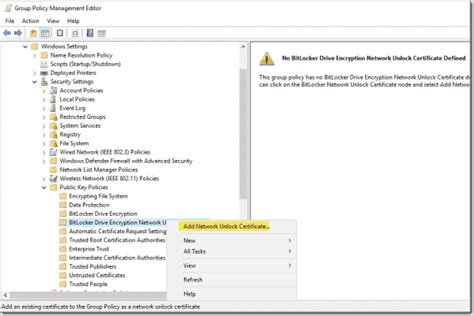BitLocker Network Unlock 的图像结果