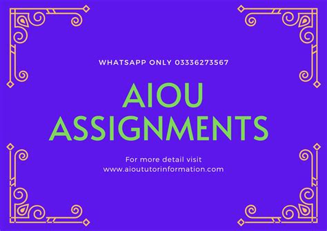 Image result for AIOU Code 321 Assignment