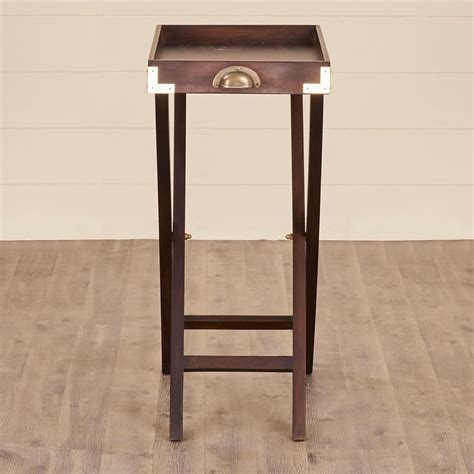 Buy Delta Mango Wood Foldable End Table - Brown from Home Centre at ...