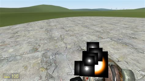 Gravity gun graphical error. What has caused this? I have HL2, and CSS ...