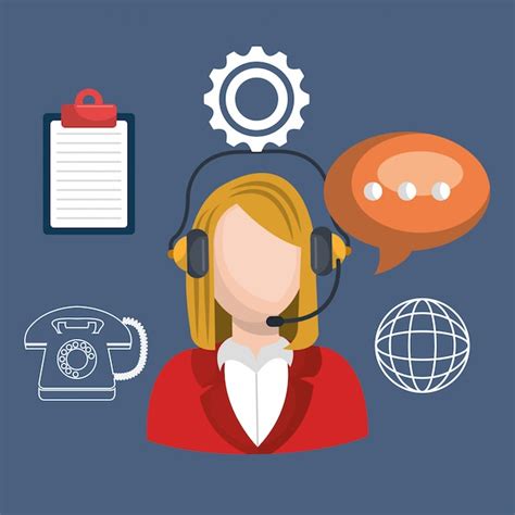 Call Center | Kostenlose Vektor