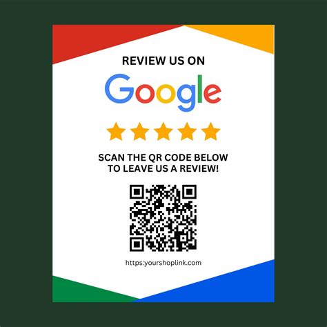 Google Review Card Template Canva | Google Review Business Card ...