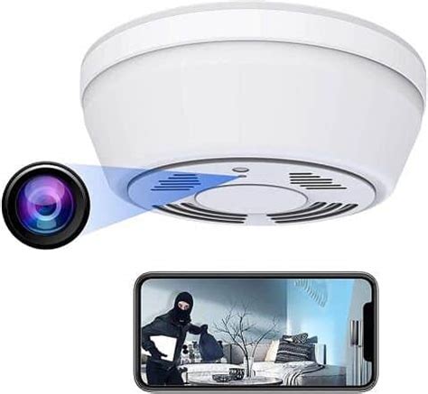 Image result for Smoke Detector Security Camera