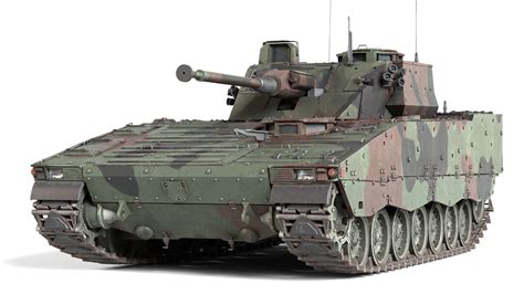 Stridsfordon Combat Vehicle 90 - 3D Model by 3dstudio